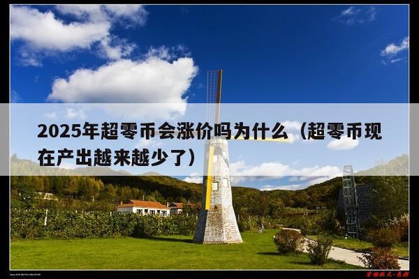 2025年超零币会涨价吗为什么(超零币现在产出越来越少了)