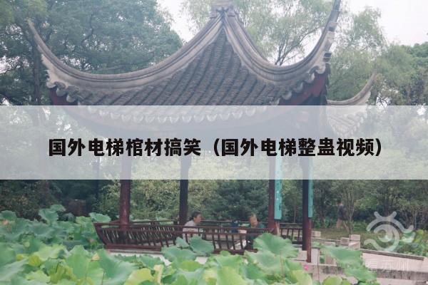 国外电梯棺材搞笑(国外电梯整蛊视频)