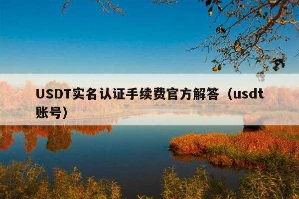 USDT实名认证手续费官方解答(usdt账号)
