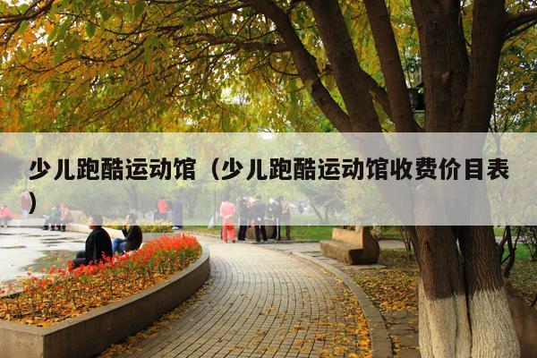 少儿跑酷运动馆(少儿跑酷运动馆收费价目表)