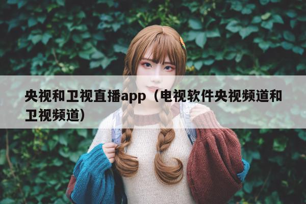 央视和卫视直播app(电视软件央视频道和卫视频道)