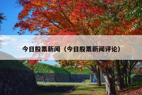 今日股票新闻(今日股票新闻评论)