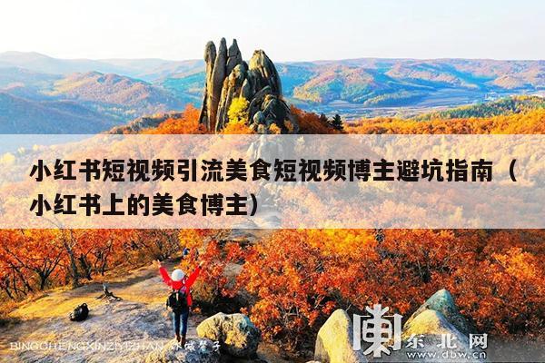 小红书短视频引流美食短视频博主避坑指南（小红书上的美食博主）