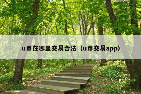 u币在哪里交易合法（u币交易app）