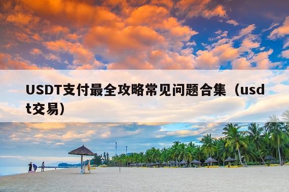 USDT支付最全攻略常见问题合集(usdt交易)