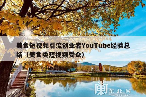美食短视频引流创业者YouTube经验总结(美食类短视频受众)