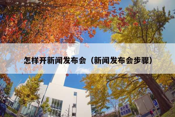 怎样开新闻发布会(新闻发布会步骤)