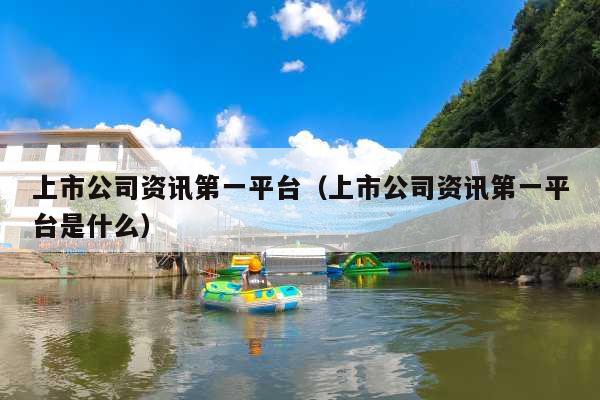 上市公司资讯第一平台(上市公司资讯第一平台是什么)