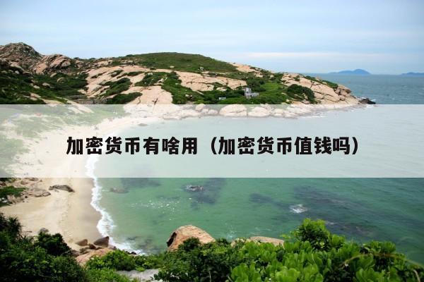 加密货币有啥用(加密货币值钱吗)