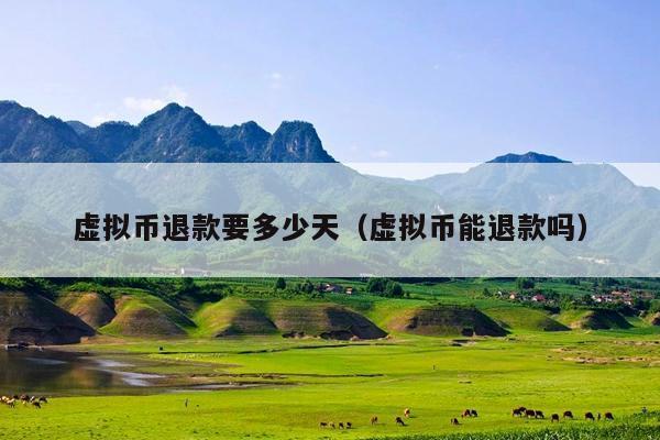 虚拟币退款要多少天(虚拟币能退款吗)