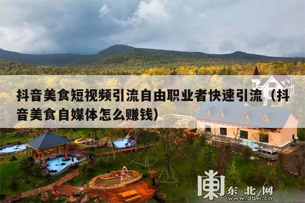 抖音美食短视频引流自由职业者快速引流(抖音美食自媒体怎么赚钱)